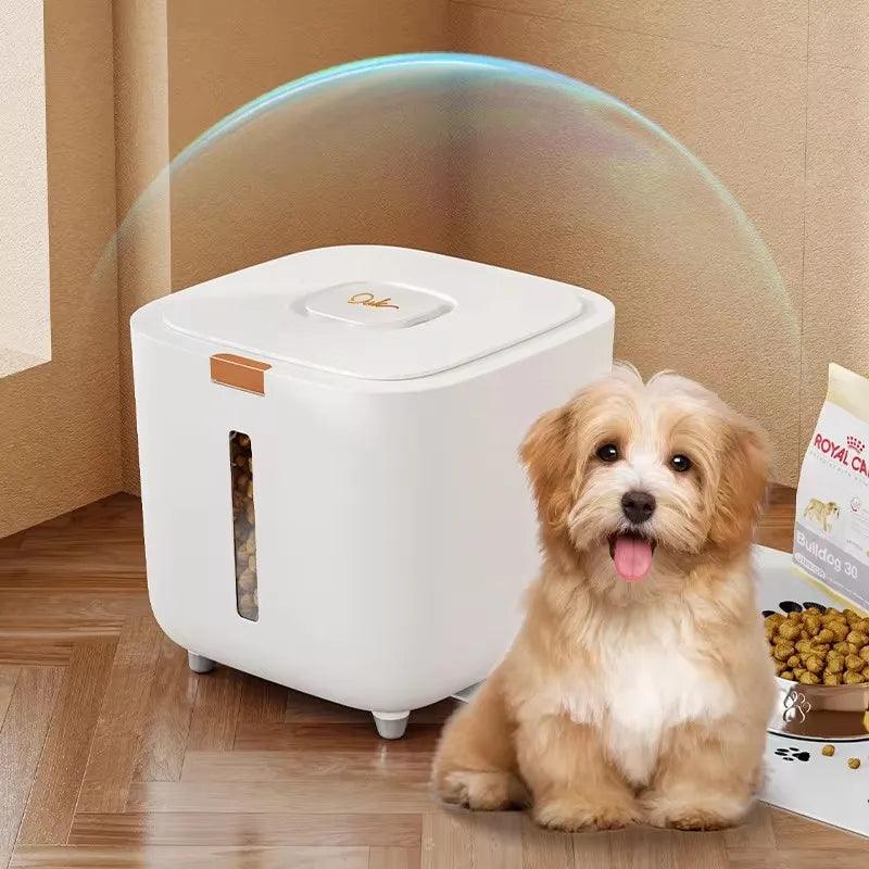 Recipiente de armazenamento para ração Pet, com vedação hermética à prova de água - Universo Mix