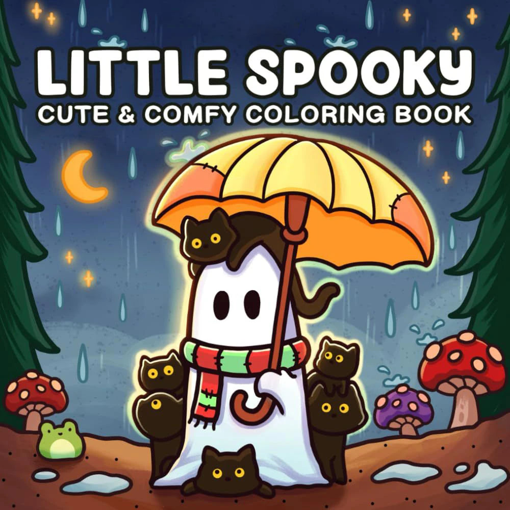 Livro de colorir com tema de Halloween