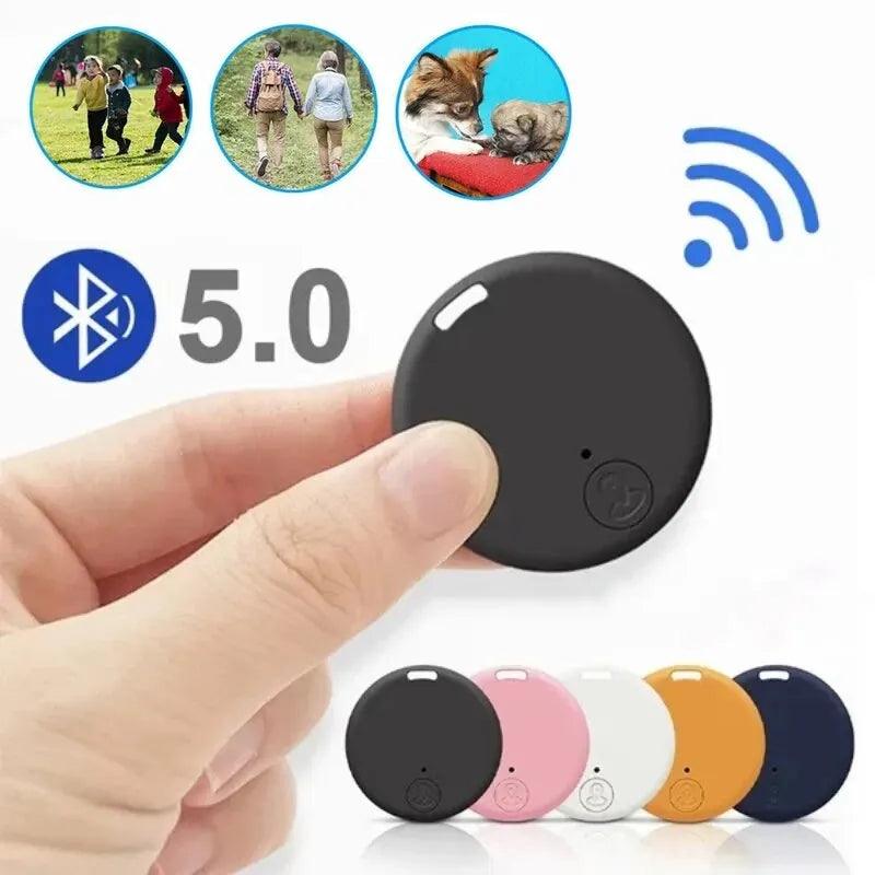 Mini rastreador GPS Bluetooth 5.0, ideal para Pets, Crianças, Malas e Carteiras - Universo Mix